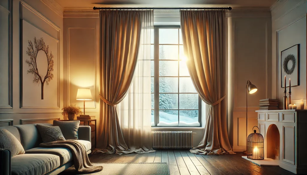 winter curtains